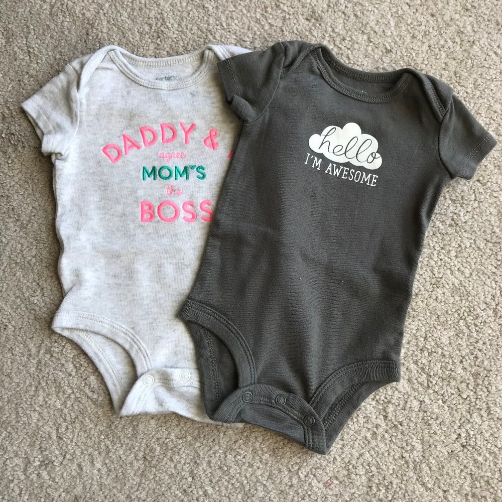 Carter's Onesie Set 3m
